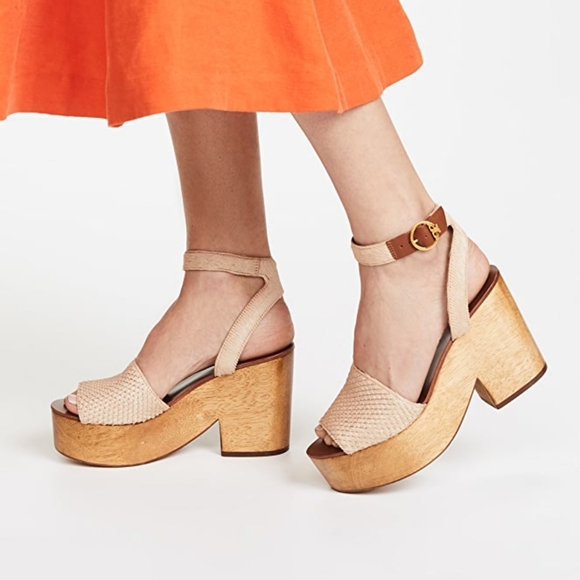 Tory Burch Camilla 100mm Sandals Savannah